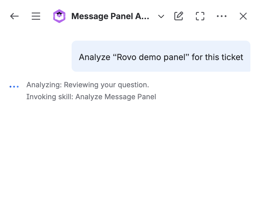 Chat Command Example